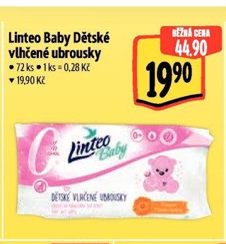 Linteo Baby Dětské vlhčené ubrousky