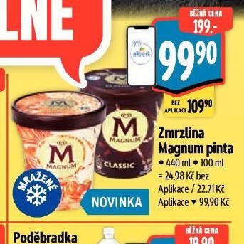 Zmrzlina Magnum pinta