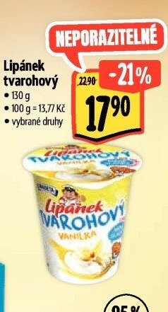 Lipánek tvarohový