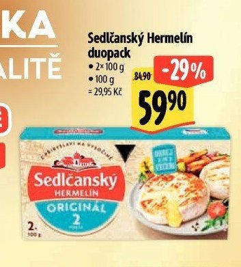 Sedlčanský Hermelín duopack