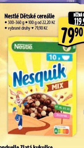 Nestlé Dětské cereálie