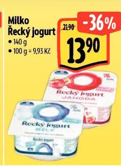 Bílý jogurt řecký 0% Milko