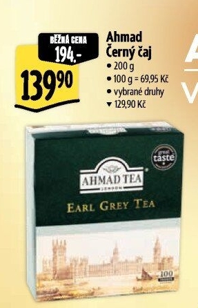 Čaj černý Ahmad Tea