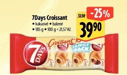Croissant Family Pack 7 days