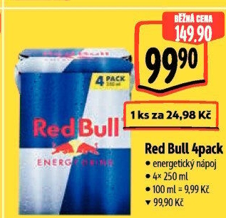 Energetický nápoj Red Bull