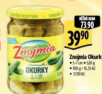 Okurky Znojmia