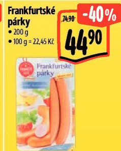 Párky frankfurtské Ponnath