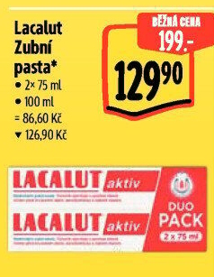 Pasty na zuby Lacalut