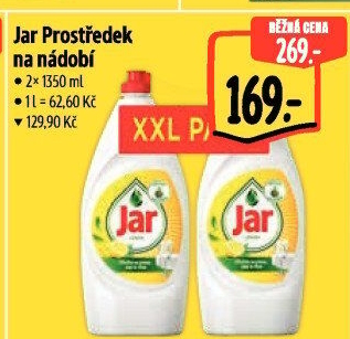 Prostředek na nádobí Jar