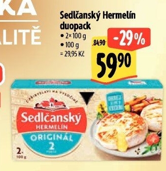 Sýr Hermelín Sedlčanský