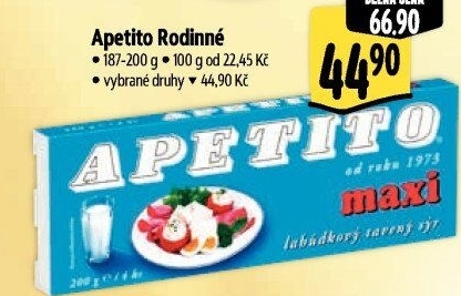 Sýr tavený Apetito