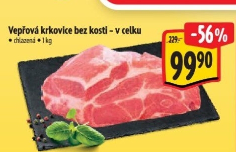 Vepřová krkovice bez kosti