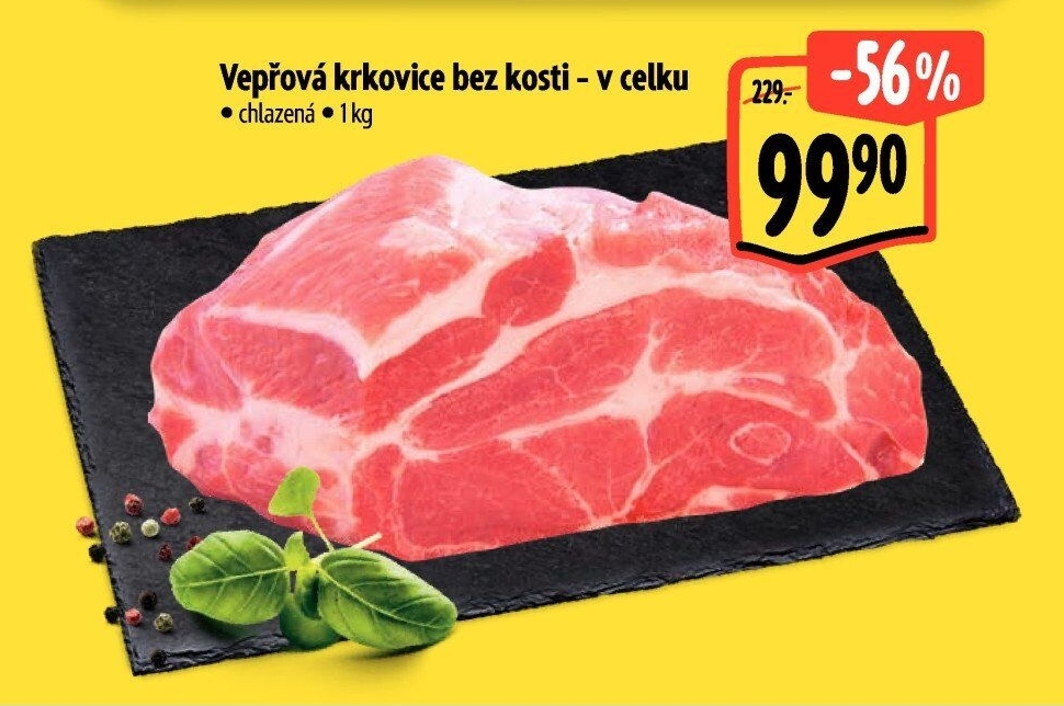 Vepřová krkovice bez kosti