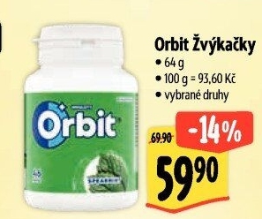 Žvýkačky Orbit