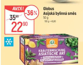 Asijská bylinná směs mražená Globus