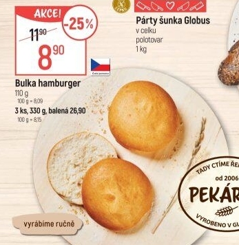 Bulka na hamburger