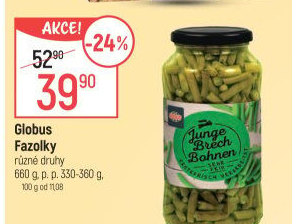 Fazolky zelené Globus