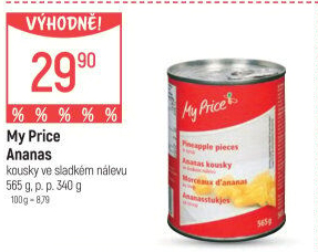 Kompot ananas My Price