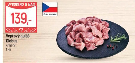 Maso na guláš vepřové Globus