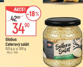 Salát celerový Globus