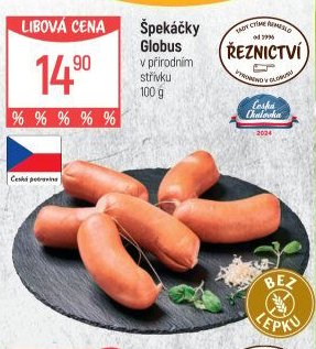 Špekáčky Globus