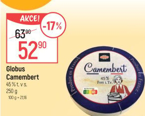 Sýr Camembert Globus