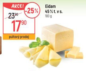 Sýr Eidam 45%