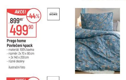 Prego Home Povlečení 4pack