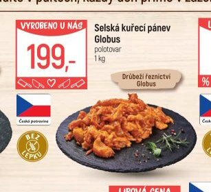 Selská kuřecí pánev Globus