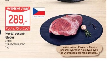 Hovězí pečeně Globus