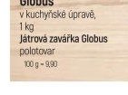 Játrová zavářka Globus