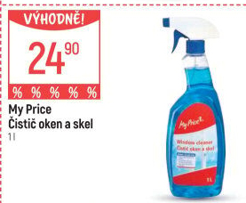 Čistič oken My Price