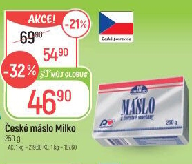 Máslo Milko