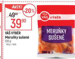 Meruňky sušené Váš Výběr