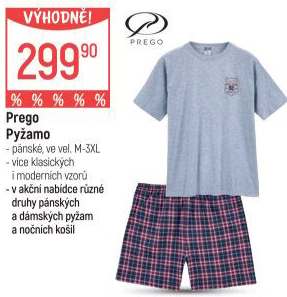 Pánské pyžamo Prego