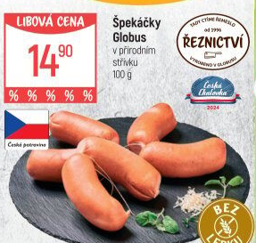 Špekáčky Globus