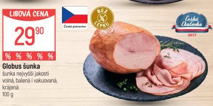 Šunka nejvyšší jakosti Globus