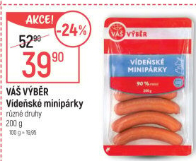 Vídeňské minipárky Váš Výběr