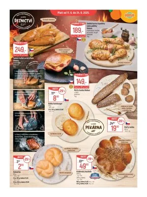 akční leták Globus 11.6.2025-17.6.2025