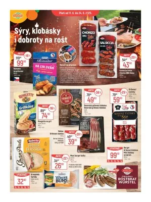 akční leták Globus 11.6.2025-17.6.2025