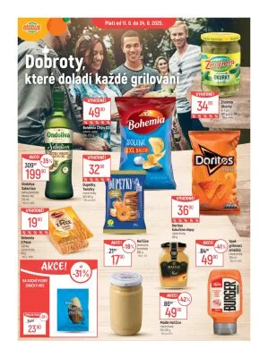 akční leták Globus 11.6.2025-17.6.2025