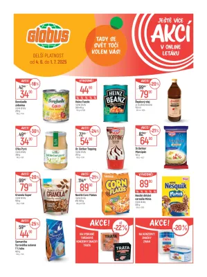 akční leták Globus 11.6.2025-17.6.2025