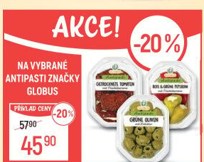 Antipasti variace Globus