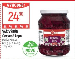 Červená řepa Váš Výběr