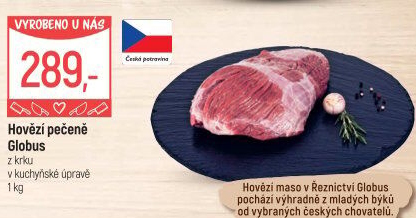 Hovězí pečeně z krku Globus