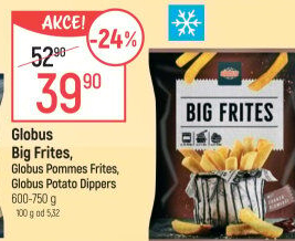 Hranolky mražené Big Frites Globus