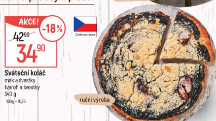 Koláč sváteční