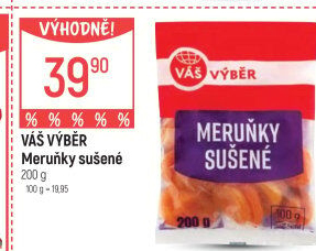Meruňky sušené Váš Výběr