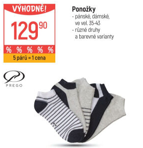 Pánské ponožky Prego