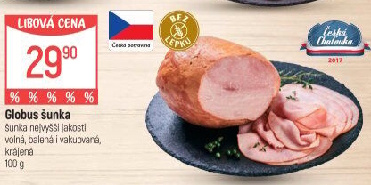 Šunka nejvyšší jakosti Globus